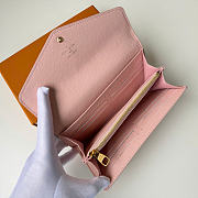 Louis Vuitton Sarah Wallet Monogram Empreinte In Pink - 2