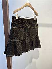 Louis Vuitton Pleated skirt Monogram brown - 4