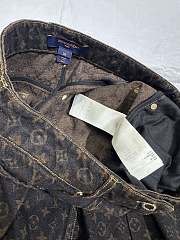 Louis Vuitton Pleated skirt Monogram brown - 3