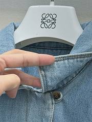 Loewe Short sleeve shirt in denim - 6