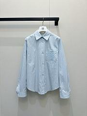 Loewe Shirt in cotton Blue - 1