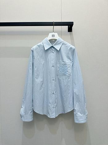 Loewe Shirt in cotton Blue