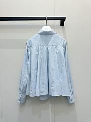 Loewe Shirt in cotton Blue - 5
