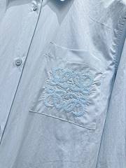 Loewe Shirt in cotton Blue - 4