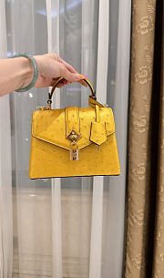 Louis Vuitton Ostrich Rose Des Vents Mini Blue - 6