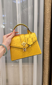 Louis Vuitton Ostrich Rose Des Vents Mini Blue - 3