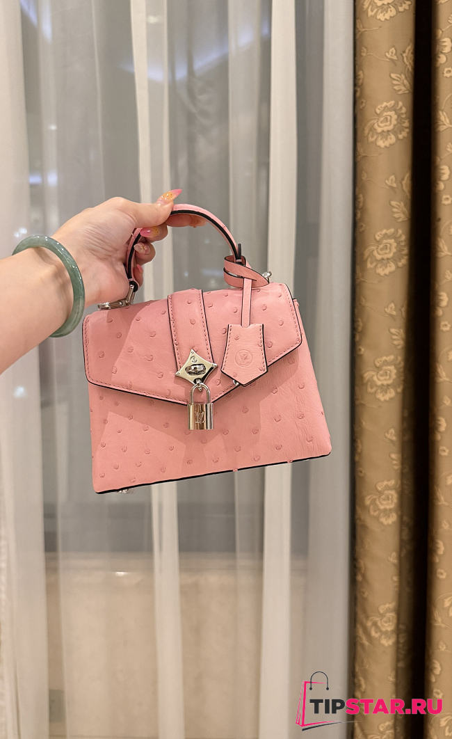 Louis Vuitton Ostrich Rose Des Vents Mini Pink - 1