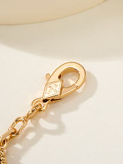 Vca grey mother-of-pearl floral pattern bracelet - 4