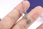 Swarovski Gold and Silver Double Heart Necklace - 2