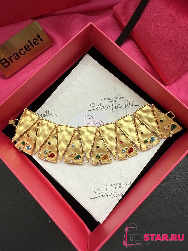 Schiaparelli bracelet gold 01 - 1
