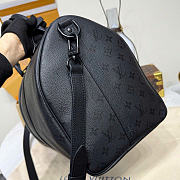 Louis Vuitton Keepall 45 Monogram Midnight Black - 5