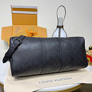 Louis Vuitton Keepall 45 Monogram Midnight Black - 4