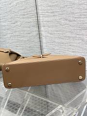 Dior Large Cigale Bag Myosotis Brown - 4