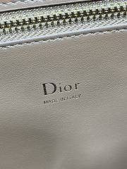 Dior Large Cigale Bag Myosotis Brown - 3