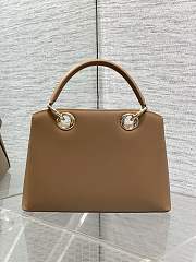 Dior Small Cigale Bag Myosotis Brown - 3