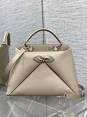Dior Large Cigale Bag Myosotis Beige - 1