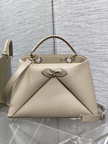 Dior Large Cigale Bag Myosotis Beige