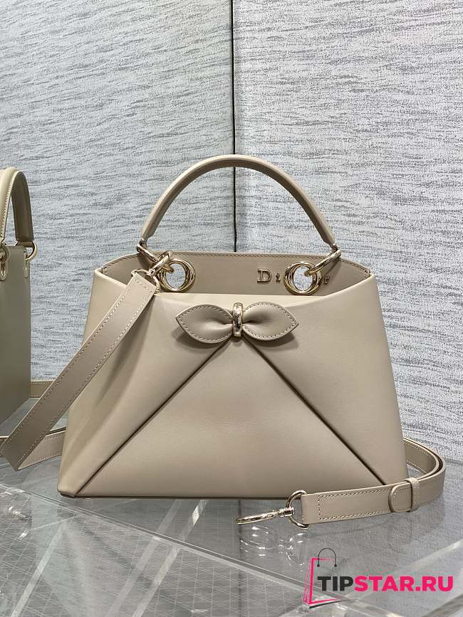 Dior Small Cigale Bag Myosotis Beige - 1
