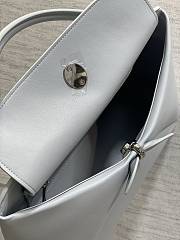Dior Large Cigale Bag Myosotis White - 6