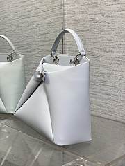 Dior Large Cigale Bag Myosotis White - 5