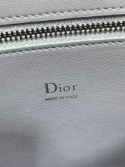 Dior Large Cigale Bag Myosotis White - 4