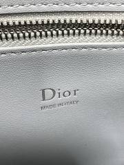 Dior Small Cigale Bag Myosotis White - 4