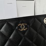 Chanel Classic CC Shopping Tote Bag In Black - 6