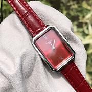 Tissot Red Mother-of-Pearl Watch-Red - 5