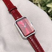 Tissot Red Mother-of-Pearl Watch-Red - 4