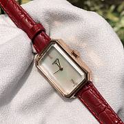 Tissot Red Mother-of-Pearl Watch-White - 6