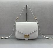 Balenciaga Clicca Shoulder Bag Medium in Muscade White - 1