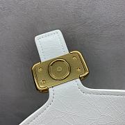 Balenciaga Clicca Shoulder Bag Medium in Muscade White - 6