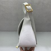 Balenciaga Clicca Shoulder Bag Medium in Muscade White - 3