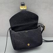 Balenciaga Clicca Shoulder Bag Medium in Muscade Black - 5