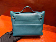 Hermes 24/24 Bag Vert Bosphore Size 21x17x10.5 cm - 6