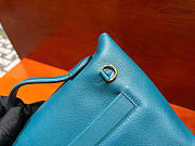 Hermes 24/24 Bag Vert Bosphore Size 21x17x10.5 cm - 3