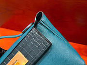 Hermes 24/24 Bag Vert Bosphore Size 21x17x10.5 cm - 2