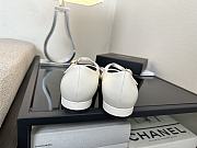 Chanel Classic Black & White Mary Jane Flats - 4
