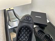 Chanel Black Mary Jane Heels - 3