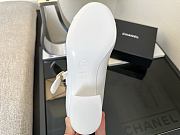 Chanel White Mary Jane Heels - 6