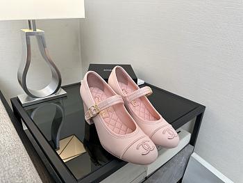 Chanel Pink Mary Jane Heels