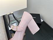 Chanel Pink Mary Jane Heels - 2