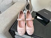 Chanel Pink Mary Jane Heels - 5