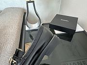 Chanel Black Pearl Chain Loafers - 4