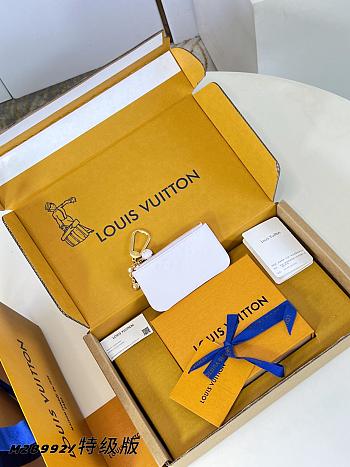 Louis Vuitton Key Pouch Wallet White M28993