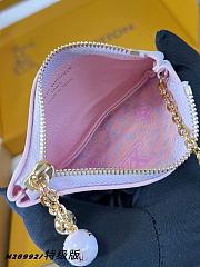 Louis Vuitton Key Pouch Wallet White M28993 - 5