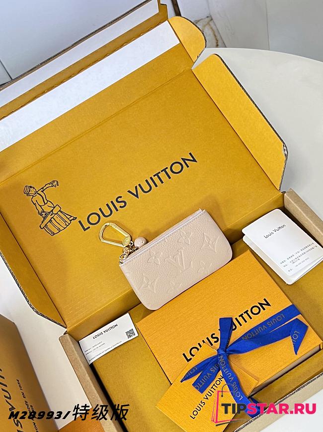 Louis Vuitton Key Pouch Wallet Beige M28993 - 1