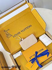 Louis Vuitton Key Pouch Wallet Beige M28993 - 1