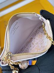 Louis Vuitton Key Pouch Wallet Beige M28993 - 6