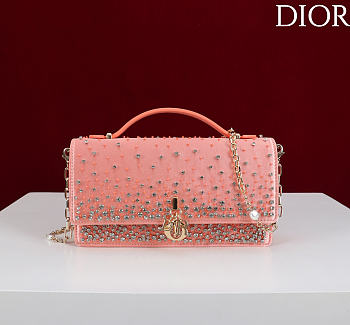 Dior Faux Pearl My Dior Mini Pink